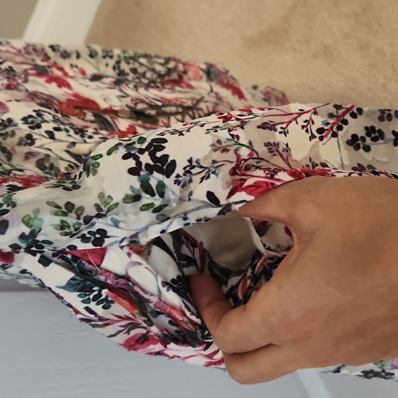 Ted baker floral skirt with pockets - Picture 4 of 8